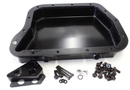 Aeroflow AF72-3004BLK Chrysler 727 2.33 Deep Fabricapan Inc Filter Extension Black