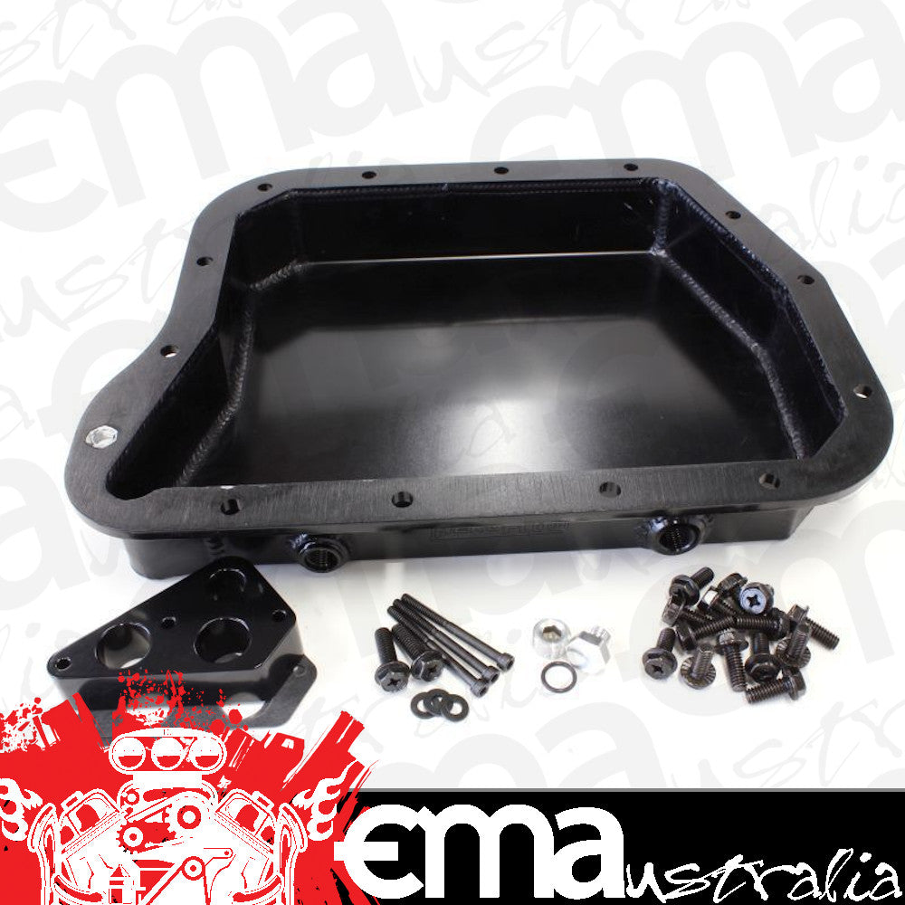 Aeroflow AF72-3004BLK Chrysler 727 2.33 Deep Fabricapan Inc Filter Extension Black