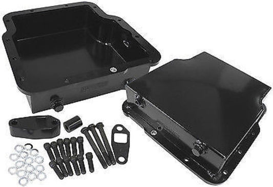 Aeroflow AF72-3005BLK Holden Trimatic 3.25" Deep Pan Inc Filter Extension Black