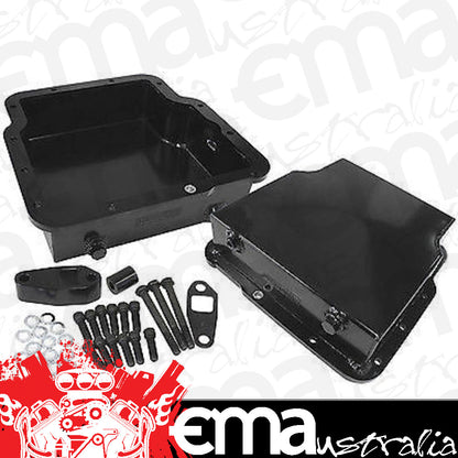 Holden Trimatic Transmissions 3.25" Deep Pan Inc Filter Extension Black Aeroflow Performance Products AF72-3005BLK