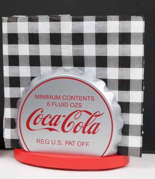 HotRod Hardware SBL-4400-34 Genuine - Coca-Cola Bottle Top Crown Napkin Holder
