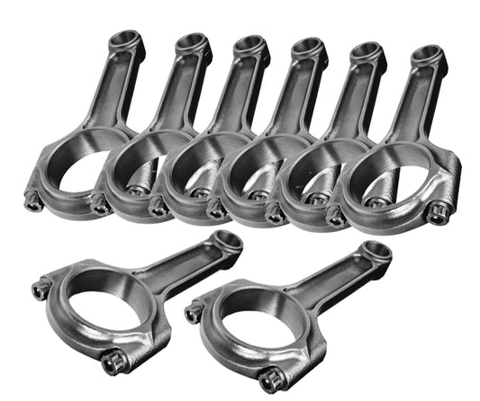 SCAT Engine Components SC2-ICR5700 Chev SB Pro Stock 4340 Forged I-Beam Conrods 5.700" Length