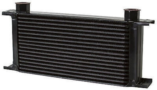 Aeroflow AF72-4016 Oil Cooler 330 x 123 x 51mm Trans Or Engine Oil 16 Row