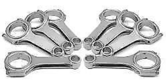 Chev/Holden LS1 series V8 Pro Sport H-Beam Conrods 6.1" Long 2.1" Journal Gm SCAT Engine Components SC2LS161002100