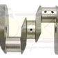 SCAT SC4308C348057021 Holden 355 4340 Forged Steel Crankshaft 3.480" Stroke 2.100" Journal w/ Neoprene Rear Seal suit Holden V8