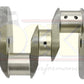 SCAT SC4308C348057021 Holden 355 4340 Forged Steel Crankshaft 3.480" Stroke 2.100" Journal w/ Neoprene Rear Seal suit Holden V8