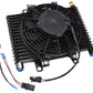 Aeroflow AF72-6000 13.5 x 9" Comp Trans Cooler with 120W Fan & Switch 1/2NPT (equiv: BM70297)