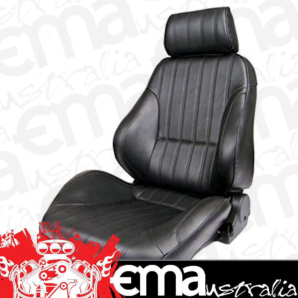 Procar by Scat SC80-1000-51R Procar Seat Rally Series Black Vinyl Right