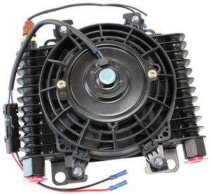 Aeroflow AF72-6002 10 x 7-1/2" Comp Trans Cooler with 120W Fan & Switch 1/2 NPT (equiv: BM70298)