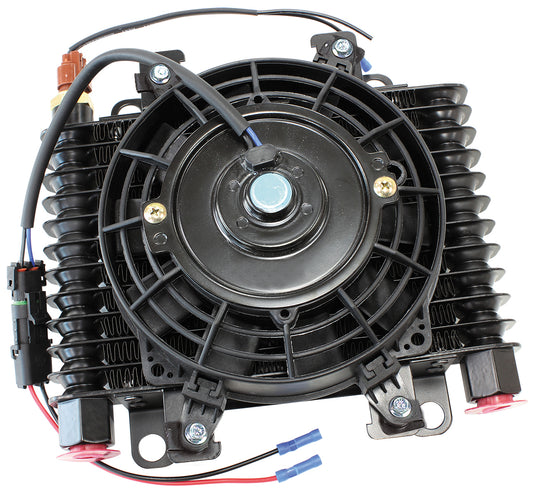 Aeroflow AF72-6002 10 x 7-1/2" Comp Trans Cooler with 120W Fan & Switch 1/2 NPT (equiv: BM70298)