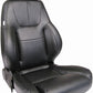 Procar by Scat SC80-1200-51R Procar Seat Elite Lumbar Series Black Vinyl Right