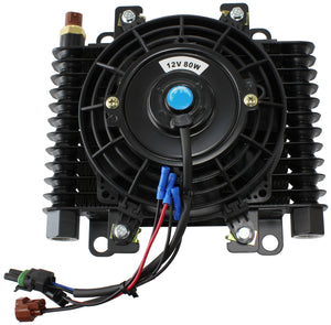 Aeroflow AF72-6003 10 x 7-1/2" Comp Trans Cooler with 120W Fan & Switch -10ORB