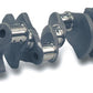 SCAT SC935037506000 Series 9000 Cast Stroker Lightweight Crankshaft Sb Chev Stroke To 383 3.750" Stroke Use 6.000" Rods