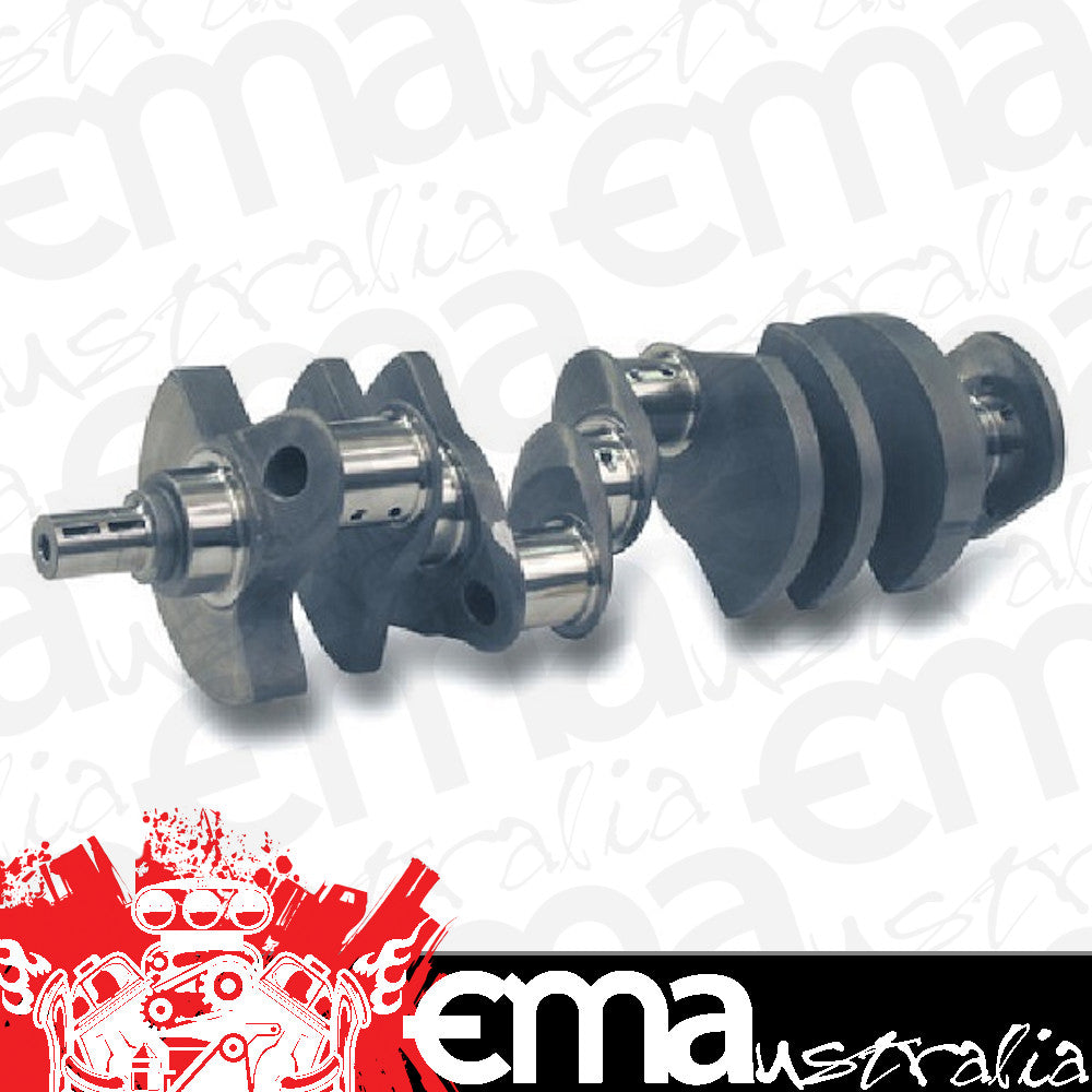 SCAT SC935037506000 Series 9000 Cast Stroker Lightweight Crankshaft Sb Chev Stroke To 383 3.750" Stroke Use 6.000" Rods