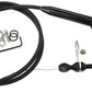 Kickdown Cable With Black Stainless Steel Cover & Black Ends (Suit GM TH700 & Early 4L60E Transmission)
