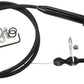 Kickdown Cable With Black Stainless Steel Cover & Black Ends (Suit GM TH700 & Early 4L60E Transmission)