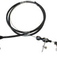 Kickdown Cable With Black Stainless Steel Cover & Black Ends (Suit Ford C6 Transmission)