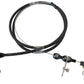 Kickdown Cable With Black Stainless Steel Cover & Black Ends (Suit Ford C6 Transmission)