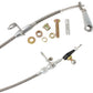 Kickdown Cable With Stainless Steel Cover & Chrome Ends (Suit Ford AOD Transmission)