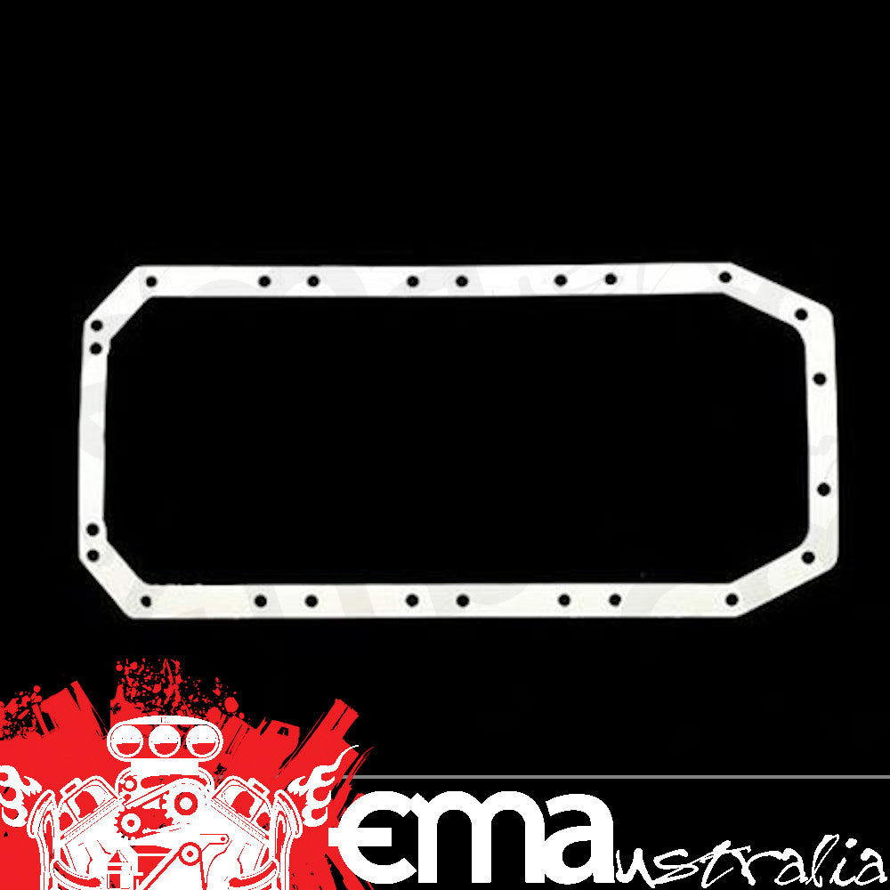 Late Chrysler TFX Fuel Hemi, 9.375 Inside Width Accuseal 1-Piece Oil Pan Gasket suit Tfx-96 Racing SCE Gaskets SCE-261092