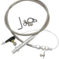 Aeroflow Performance Products AF72-7007 Kickdown Cable With Stainless Steel Cover & Chrome Ends (Suit GM TH350 Transmission)