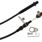 Kickdown Cable With Black Stainless Steel Cover & Black Ends (Suit GM TH350 Transmission)