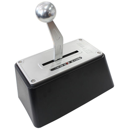 Aeroflow AF72-9000 Bang Shift BULLET 3 & 4 Speed Ratchet Shifter Silver Finish