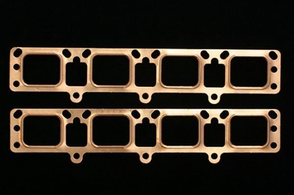 SCE Gaskets SCE-4066 Pro Copper Embossed Exhaust Gaskets suit Chrysler Ajpe Bae Heads