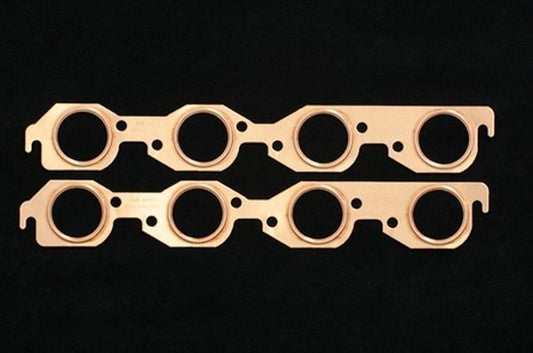 SCE Gaskets SCE-4313 Pro Copper Embossed Exhaust Gaskets suit Chev BB V8 2.050" Round