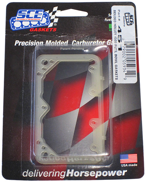 SCE Gaskets SCE-450 Precision Injection Moulded 4500 Metering Block Gaskets 2-Pack