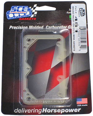 SCE Gaskets SCE-450 Precision Injection Moulded 4500 Metering Block Gaskets 2-Pack