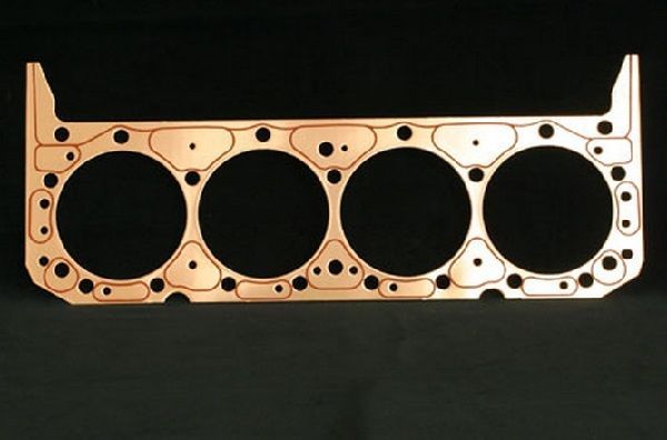 SCE Gaskets SCE-S11204 Ics Titan Copper Head Gaskets 4.200" Bore Chev SB V8 .043" Thick