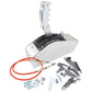 Aeroflow AF72-9012 Bang Shift PISTOL 2, 3 & 4 Speed Ratchet Shifter Silver Finish