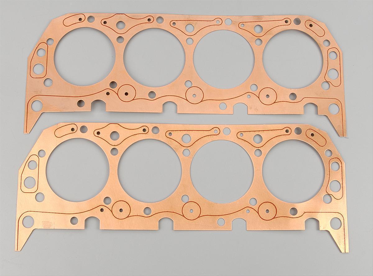 SCE Gaskets SCE-T13324 Titan Copper Head Gaskets 4.320" Bore Chev BB 396-454 V8 .043"