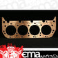SCE Gaskets SCE-T14384 Titan Copper Head Gaskets 4.380" Bore Chev BB 454-502 V8 .043"