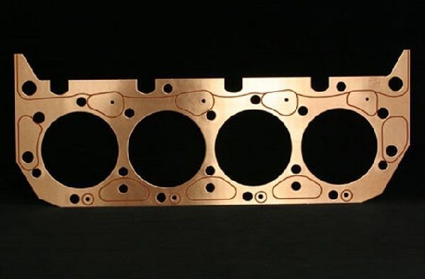 SCE Gaskets SCE-T14384 Titan Copper Head Gaskets 4.380" Bore Chev BB 454-502 V8 .043"