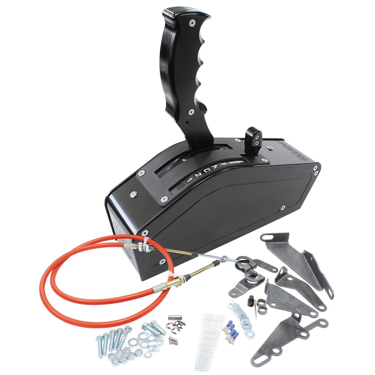 Aeroflow AF72-9012BLK Bang Shift PISTOL 2, 3 & 4 Speed Ratchet Shifter Black Finish