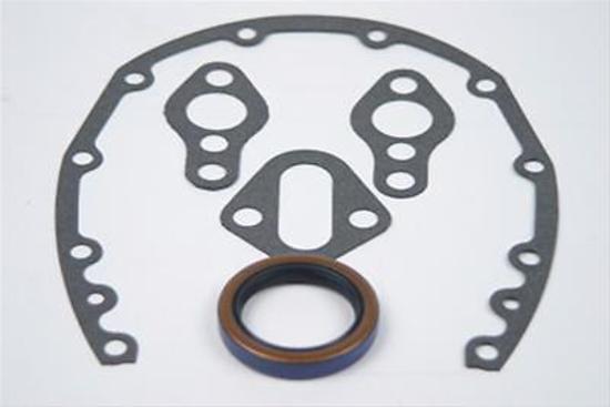 SCE Gaskets SCE11103 Chev Small Block Gen 1 Timing Cover Fuel Water Front Seal Gasket Set