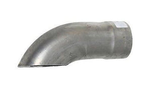 Schoenfeld SCH-3025 Turndown Exhaust Tip Slip-On 3" X 10" Long Natural Finish