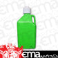 Scribner Plastics SCR2000GG Scribner 5 Gallon Utility Jug Square Glow Green