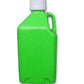 Scribner Plastics SCR2000GG Scribner 5 Gallon Utility Jug Square Glow Green
