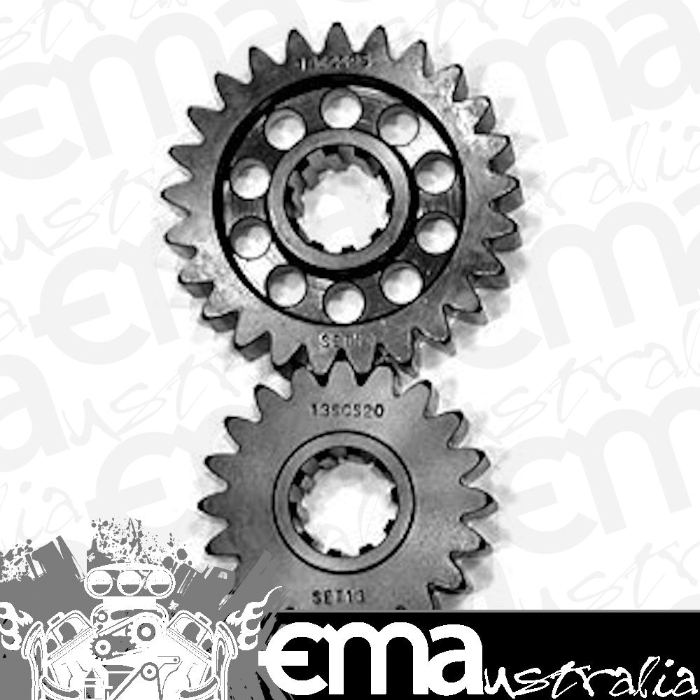 SCS Gearbox SCS-PRO13 10-Spline Professional Series Quick Change Gear Set Gear Set No. 13 20/25 Teeth 1.250 Spur Ratio