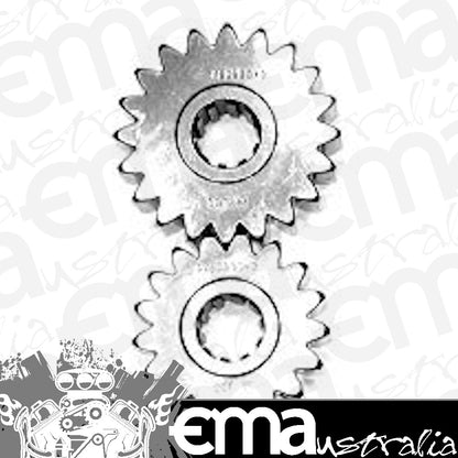 SCS Gearbox SCS-SP29 10-Spline Sportsman Series Quick Change Gear Set Gear Set No. 29 15/24 Teeth 1.600 Spur Ratio