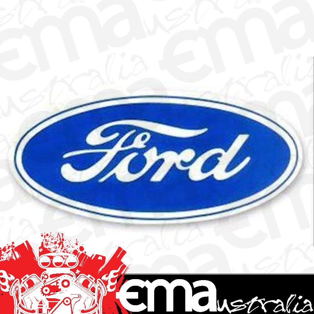 Scott Drake SDK-DF-361 3-1/2" Blue Ford Oval Logo Sticker