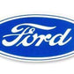 Scott Drake SDK-DF-361 3-1/2" Blue Ford Oval Logo Sticker