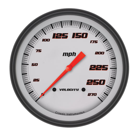 Classic Instruments SF71WBLF Salt Flat *incl SN81 4 - 5/8" Speedometer 270 M