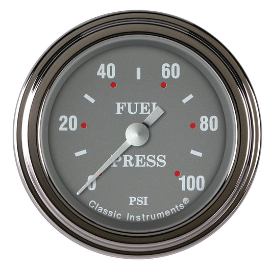 Classic Instruments SG146SLF SG 2-1/8" Full Sweep Fuel Pressure 100psi