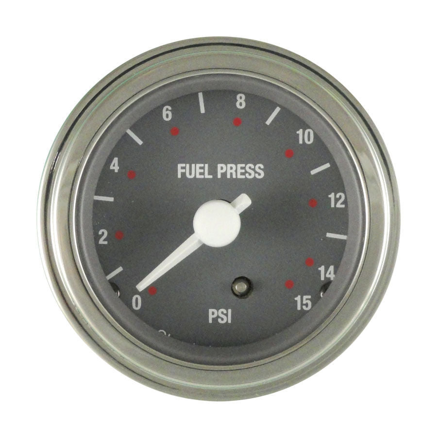 Classic Instruments SG15SLF SG - Fuel Pressure Gauge 15 PSI 2-1/8"