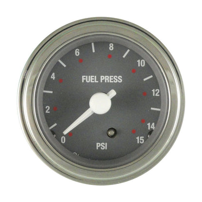 Classic Instruments SG15SLF SG - Fuel Pressure Gauge 15 PSI 2-1/8"