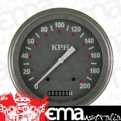 Classic Instruments SG58SLF SG - Speedometer Gauge 4-5/8" (stock KPH)